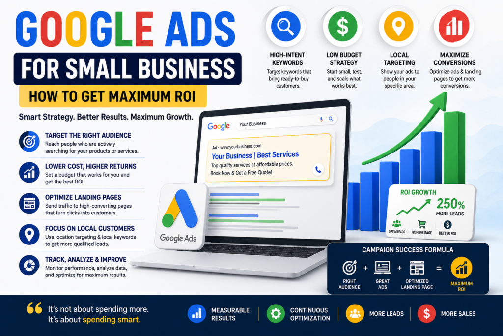 Best Google Ads for Small Business: Ultimate 2026 Guide to Maximize ROI